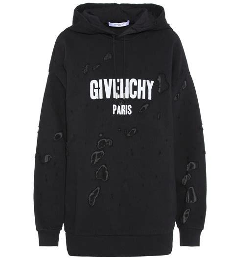 givenchy hoodie second hand|Givenchy hoodie distressed.